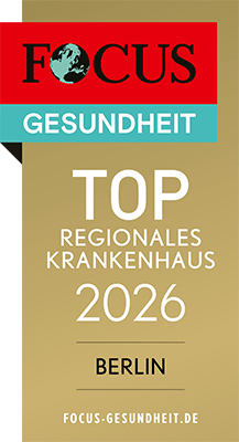 FOCUS-Siegel „TOP Regionales Krankenhaus 2026 – Berlin“