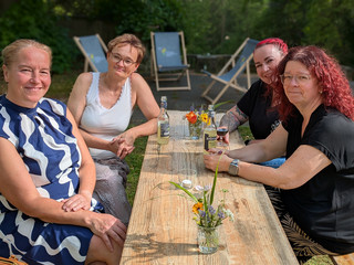 Gemeinsame Zeit beim Sommerfest Gemeinsame Zeit beim Sommerfest