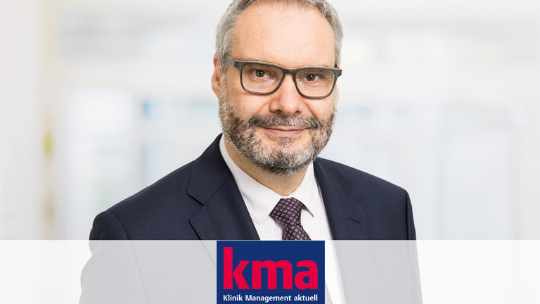 Roy J. Noack, Geschäftsführer des Immanuel Krankenhaus Berlin im Interview mit kma online 