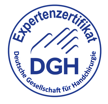 Expertenzertifikat Deutsche Gesellschaft für Handchirurgie