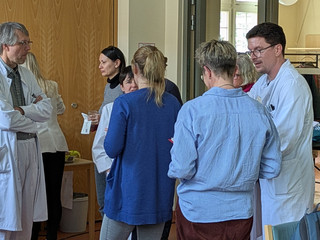 Get together beim der Auftaktveranstaltung