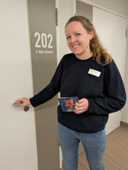 Klinikseelsorgerin Marion Wunderlich überrascht Patienten mit kleinen Aufmerksamkeiten