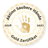 Aktion Saubere Hände - Gold Zertifikat - 2026/2027