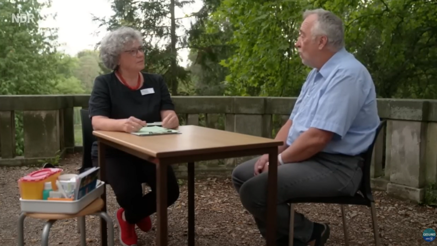 Gesundheitspädagogin Nina Effenberg im Gespräch mit Andreas Mittmann